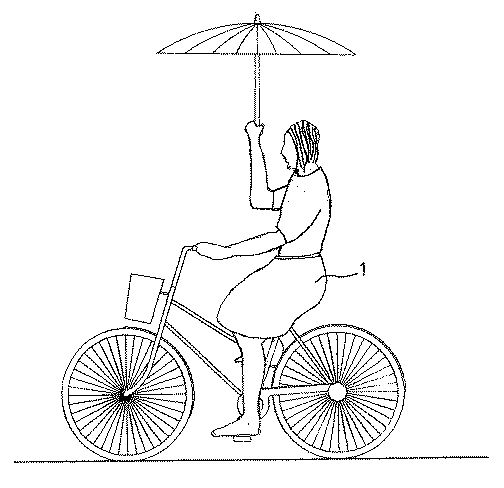 傘 差し ながら 自転車